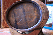 Load image into Gallery viewer, Antique Naval Ship Water Barrel – From HMS Venerable – Exhibition Provenance Dundee – 58 cm Wide
