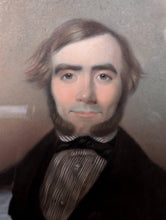 Load image into Gallery viewer, Pair Of Antique Victorian Pastel Portraits - Husband &amp; Wife - 39 x 49 cm Framed
