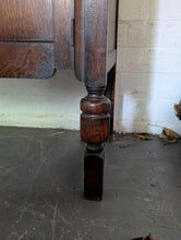 Load image into Gallery viewer, Vintage Solid Oak Sideboard by C.W.S. Limited – 153cm Wide - Carved Doors
