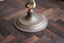 Load image into Gallery viewer, Vintage Brass Chalice Goblet – Twisted Stem Candlestick / Vessel – 32cm Tall
