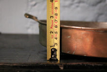 Load image into Gallery viewer, Antique French Copper Egg Poacher / Escargot Pan – 27cm / 10.6" Diameter
