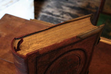 Load image into Gallery viewer, Antique Victorian Child’s Bible – Cassell Petter &amp; Galpin – Illustrated – Brass Clasp Binding – c.1900 – 28cm
