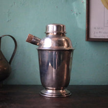 Load image into Gallery viewer, c.1920s Art Deco EPNS Cocktail Shaker – English Silver Plate Martini Shaker – “Regiplate” Made In England
