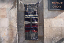 Load image into Gallery viewer, Vintage Afghan Baluch Saddle Bag – Handwoven Tribal Wool &amp; Leather Hanging – Early 20th Century – 124 x 47 cm / 48.8" x 18.5"
