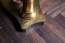 Load image into Gallery viewer, 19th Century French Brass Microscope By Nachet – Rue Serpente Paris – Antique Scientific Instrument – Early Laboratory Decor
