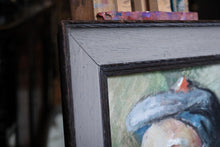 Load image into Gallery viewer, 29 x 37cm - Mid Century Scottish Portrait Painting Of “The Roadmender” By Wendy Wood - Edinburgh Character Study
