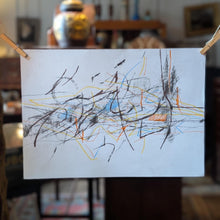 Load image into Gallery viewer, Allan Arthur Wilson (1944–2024) – Abstract Composition – Signed And Dated 1972 – Scottish Modernist Drawing

