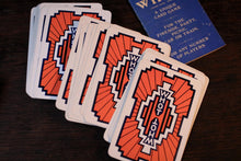 Load image into Gallery viewer, Vintage Art Deco “WHOT” Card Game Set - Complete Original Deck In Box - Geometric Graphic Design Game

