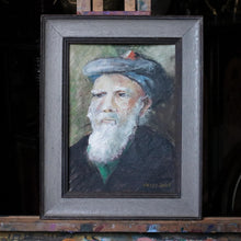 Load image into Gallery viewer, 29 x 37cm - Mid Century Scottish Portrait Painting Of “The Roadmender” By Wendy Wood - Edinburgh Character Study
