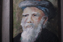 Load image into Gallery viewer, 29 x 37cm - Mid Century Scottish Portrait Painting Of “The Roadmender” By Wendy Wood - Edinburgh Character Study
