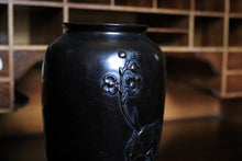 Load image into Gallery viewer, Pair Japanese Meiji Bronze Dragon Vases - 19th Century
