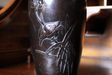 Load image into Gallery viewer, Pair Japanese Meiji Bronze Dragon Vases - 19th Century
