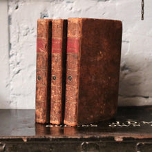 Load image into Gallery viewer, Hugh Blair's Sermons - Three Volume Antique Leather Bound Set - 1809 Edition - Georgian Theology Books
