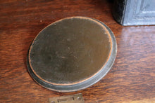 Load image into Gallery viewer, Antique Coopered Oak Biscuit Barrel With Lid - Victorian Wooden Storage Barrel - 24cm
