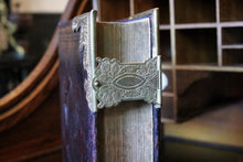 Load image into Gallery viewer, Antique Brown's Self-Interpreting Family Bible - Brass Mounted Leather Binding - Glasgow Publication - 34cm
