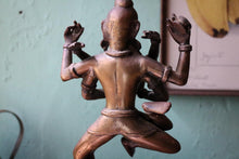 Load image into Gallery viewer, Antique Yab-Yum Shiva And Parvati Bronze Figure - Tantric Hindu Sculpture - Early 20th Century - 33cm
