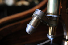 Load image into Gallery viewer, Antique Brass Monocular Microscope – Fitted Mahogany Case With Glass Slides and Accessories

