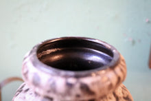 Load image into Gallery viewer, Vintage West German Fat Lava Floor Vase - Drip Glaze Studio Pottery Cylinder Vase - 30 cm
