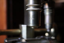Load image into Gallery viewer, Antique Brass Field Microscope With Mahogany Case - Scientific Instrument With Accessories
