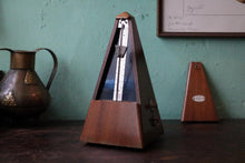 Load image into Gallery viewer, Vintage Paquet Maelzel Mechanical Metronome - Made In France - Working
