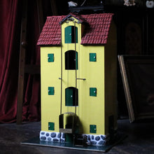 Load image into Gallery viewer, Vintage Folk Art Handmade Wooden Dolls’ House / Grain Elevator
