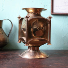 Load image into Gallery viewer, Antique Arts &amp; Crafts Brass Jardiniere – Jugendstil Planter – Decorative Metal Vase – 20cm
