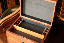Load image into Gallery viewer, Antique Dentist's Cabinet - Mahogany Dental Instrument Chest - Multi Drawer Medical Apothecary Box - 29.5cm
