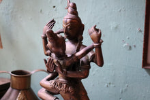 Load image into Gallery viewer, Antique Yab-Yum Shiva And Parvati Bronze Figure - Tantric Hindu Sculpture - Early 20th Century - 33cm
