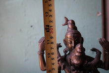 Load image into Gallery viewer, Antique Yab-Yum Shiva And Parvati Bronze Figure - Tantric Hindu Sculpture - Early 20th Century - 33cm
