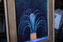 Load image into Gallery viewer, Original Oil Painting "Tillandsia Plant No.1" – Ann Brunskill (1923–2018) – Framed Botanical Still Life, 2000
