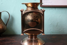 Load image into Gallery viewer, Antique Arts &amp; Crafts Brass Jardiniere – Jugendstil Planter – Decorative Metal Vase – 20cm
