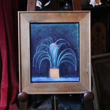 Load image into Gallery viewer, Original Oil Painting "Tillandsia Plant No.1" – Ann Brunskill (1923–2018) – Framed Botanical Still Life, 2000
