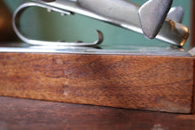 Load image into Gallery viewer, Vintage Cast Metal Avro Lancaster Bomber Desk Model – Wooden Plinth – Aviation Display
