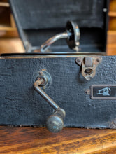 Load image into Gallery viewer, Antique Maxitone Portable Wind-Up Gramophone – Working 78 RPM Record Player
