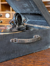 Load image into Gallery viewer, Antique Maxitone Portable Wind-Up Gramophone – Working 78 RPM Record Player
