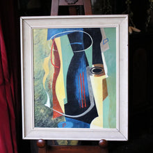 Load image into Gallery viewer, Signed John Piper Abstract Painting – Mid-Century British Modernist Original – Period Frame
