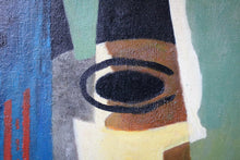 Load image into Gallery viewer, Signed John Piper Abstract Painting – Mid-Century British Modernist Original – Period Frame
