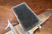 Load image into Gallery viewer, Vintage Art Deco Aluminium Twin-Engine Aeroplane Desk Model
