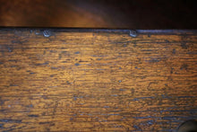 Load image into Gallery viewer, Antique Victorian Oak Candle Box / Pencil Case / Art box
