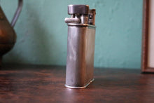 Load image into Gallery viewer, 1930s Dunhill Giant Table Lighter – Silver Plated Engine Turned Lift Arm – Art Deco – Working
