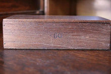 Load image into Gallery viewer, Vintage Wooden Cigar Box – Artists Box / Pencil Case
