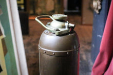 Load image into Gallery viewer, Vintage Brass Hand-Pump Fire Extinguisher
