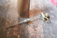 Load image into Gallery viewer, Vintage Brass Hand-Pump Fire Extinguisher
