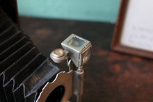 Load image into Gallery viewer, Antique c.1900 Mahogany Folding Plate Camera - Black Bellows - Early Photography Display Piece

