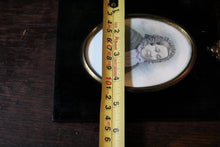 Load image into Gallery viewer, Antique Victorian Hand-Coloured Portrait Photograph - Ebonised Frame - c.1870
