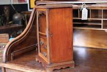 Load image into Gallery viewer, Antique Edwardian Glazed Smokers Cabinet – Tobacco Pipe Display Cabinet – Three Drawers – c.1900
