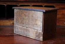 Load image into Gallery viewer, Antique Oak Miniature Chest of Drawers - Two Drawer Desktop Cabinet - c.1900
