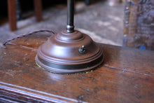 Load image into Gallery viewer, Vintage 1930s Art Deco Bankers Desk Lamp - Adjustable Trough Shade - Rewired Industrial Light
