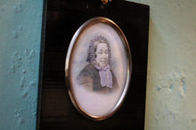 Load image into Gallery viewer, Antique Victorian Hand-Coloured Portrait Photograph - Ebonised Frame - c.1870
