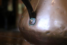 Load image into Gallery viewer, Victorian Copper 1 Gallon Haystack Measure Jug - VR Verification Stamp - Antique Ale Measure
